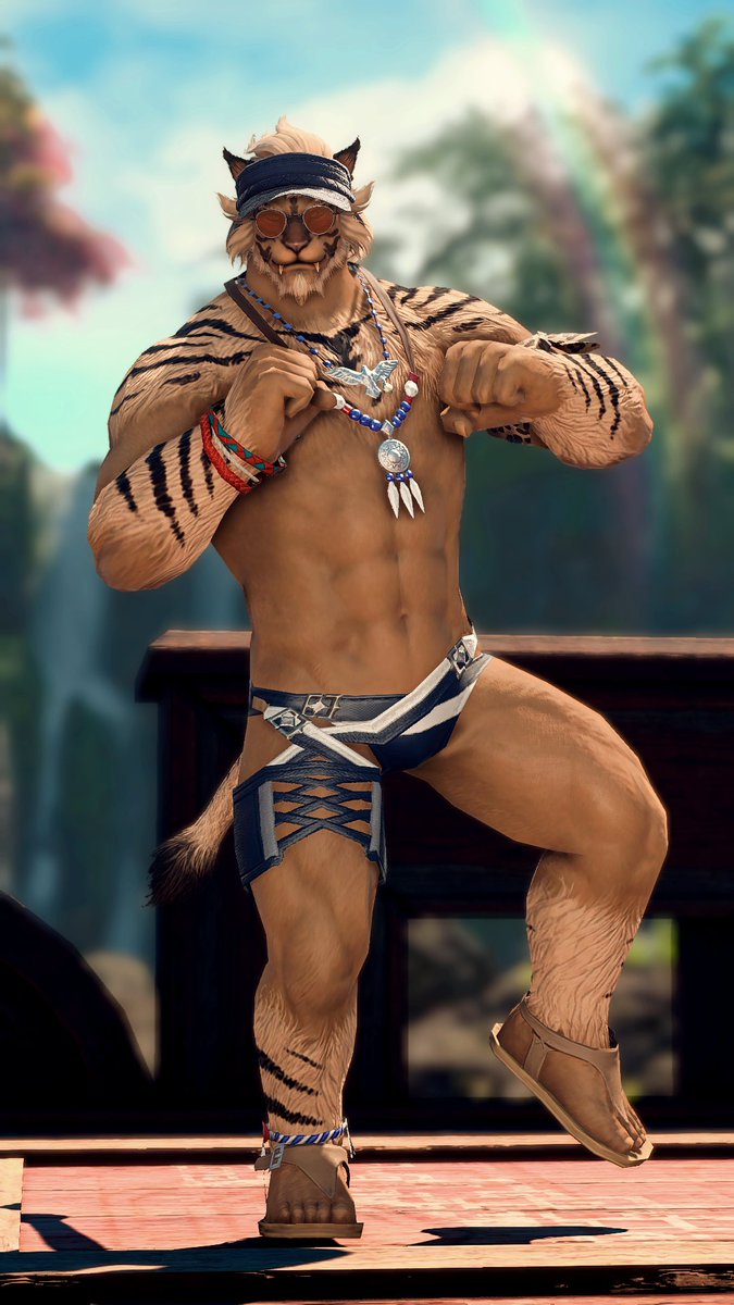 縞々海パンロスはえっちいな