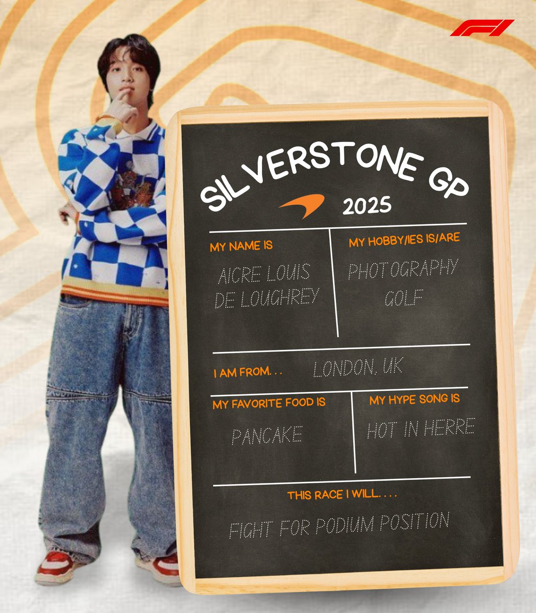 MCLonTrack's tweet image. ⠀

                  Got his eyes on the podium and no time for distractions.

⠀