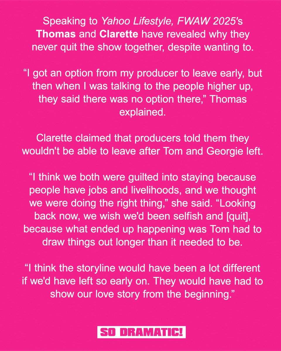 sodramaticpod's tweet image. "The storyline would've been different if we left early on." 

#FarmerAu #FarmerWantsAWife #FWAW #SoDramatic