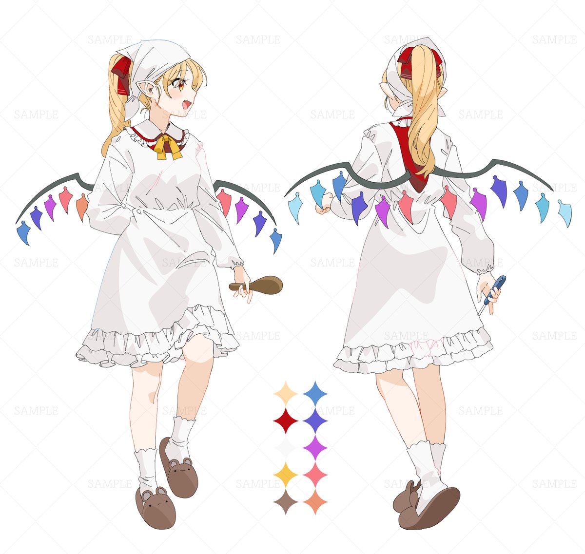フランちゃん！
 #7月4日はフランの日　#7月4日はフランドールの日