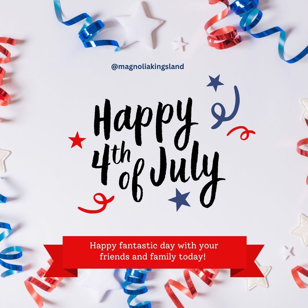 InnKingsland's tweet photo. Wishing you a sparkling 4th of July filled with freedom, joy, and unforgettable memories from Hotel Magnolia Kingsland! 🎆🇺🇸
Celebrate Independence Day in comfort and style with us! #4thOfJuly #HotelMagnoliaKingsland #IndependenceDay #StayWithUs https://t.co/m0nCu3bjpF