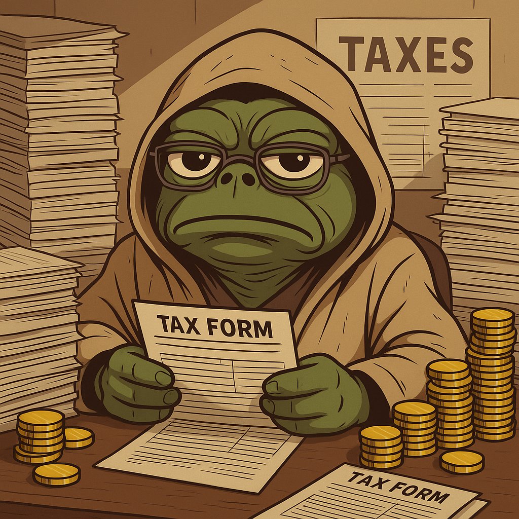 APEPE_MEME's tweet image. Tax season?
Nah. APEPE season.
He’s here to claim what&apos;s his.
💼🐸🦍