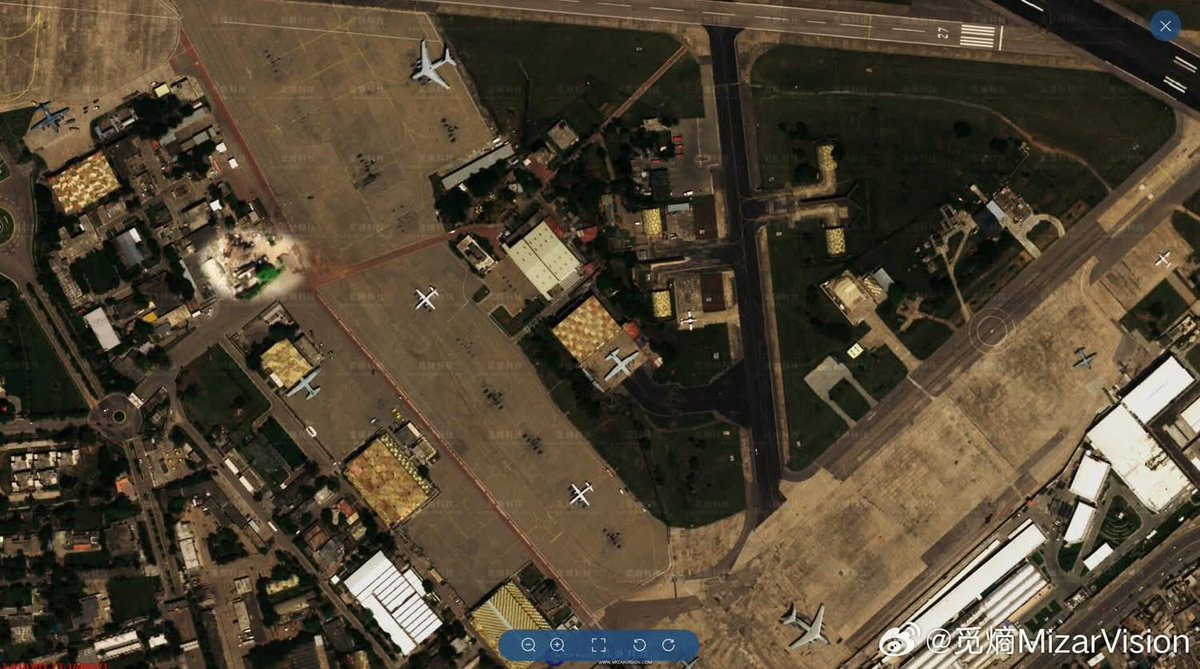 China’s MizarVision confirms: PAF Nur Khan Air Base suffered minor damage, no aircraft loss. Indian disinfo, debunked. 🛰️