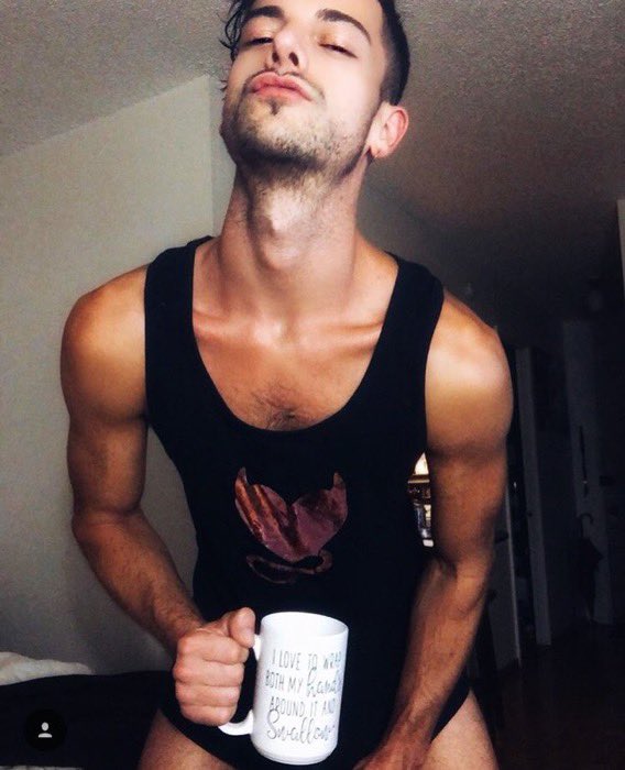 Good morning my dears! I start this Friday with a delicious CaffeeLatte &amp; our so sexy teaser <a href="/corykanexxx/">Cory Kane</a>! Have a sexy start to your weekend! ☕️😇😈🙃😉😘