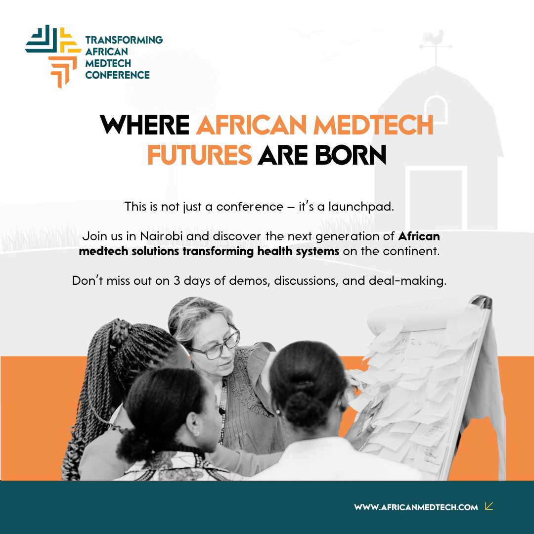 🚀 Africa’s health innovation is on the move — and #AfricanMedtechConf is the launchpad!

🌍 Join <a href="/CHReaDKenya/">CHReaD</a> and its partners this August in Nairobi as innovators, investors, and health leaders converge to shape the future of medtech in Africa. Don’t miss where the next big