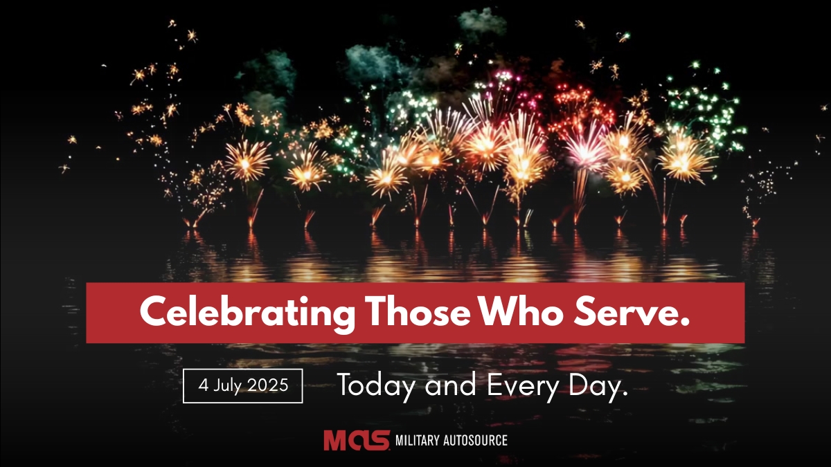 The entire team at Military AutoSource wishes you a happy and safe Independence Day.

Here’s to freedom, resilience, and the road ahead.

#4thofjuly #independenceday #militarylife #miitaryfamilies #militaryautosource #MAS