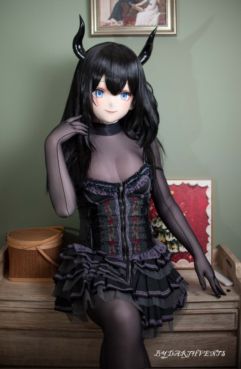 連體的黑絲有點色(๑´∀`๑)

#kigurumi  #着ぐるみ