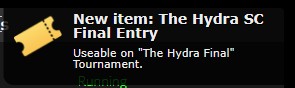 Locked up my spot for Sunday in the <a href="/official_glp/">Global Poker</a> Hydra final. SC630 buyin (gotta win your way in), SC200,000 GTD. Mystery bounties in play from the start, with a SC10k bounty as the big one. 🥳