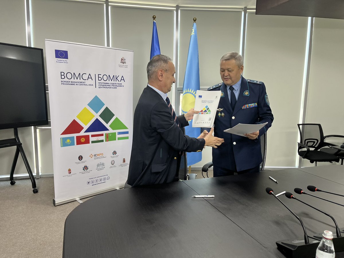 Border Management Programme in Central Asia tweet media