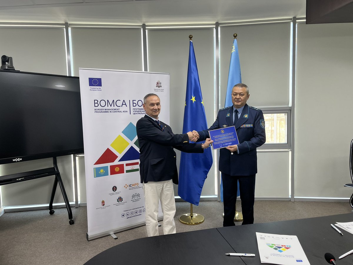 Border Management Programme in Central Asia tweet media