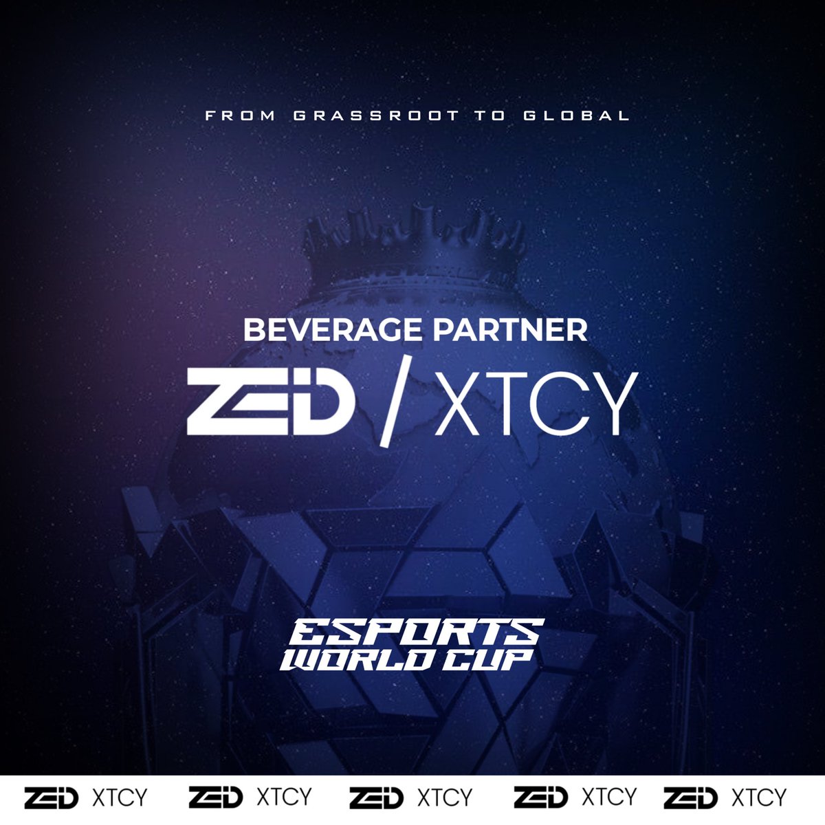 zediesports's tweet image. Fueling Champions, One Sip at a Time! 🥤⚡
We’re thrilled to welcome XTCY as the official Beverage Partner of Zedi Esports for the @EWC_EN !
From grassroots to global let’s raise the game together. 💥🌍
#ZediEsports #XTCY #EsportsWorldCup #FuelTheGrind #FromGrassrootToGlobal
