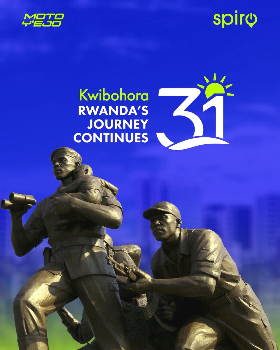 Celebrating the courage that shaped Rwanda’s future.

Happy liberation day🇷🇼

 #Kwibohora31