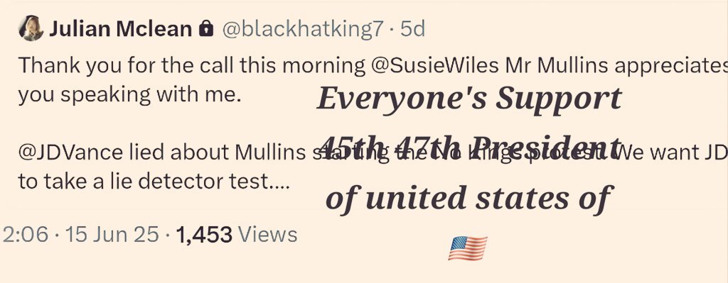 SOLVE53394692's tweet photo. #nbea_h Classy lady S1 lucky man 😍😊 Support God🙌🌐Objectives Peace 3🌐 Endorsements #OfficalABAT🎖🇳🇬🇺🇸History #KingSalman🎖 #DR_DEEEK 🤴🇸🇦🇦🇫 Interor give👕🕊🌎#POTUS 🎖More🇺🇸#DAVHQ #VVAmerica #AmericanLegion Appeal cases 90DAYS⬇️Matter💔 Hillary Clinton
https://t.co/1OYOZA6hEs https://t.co/HgChCPwlRD
