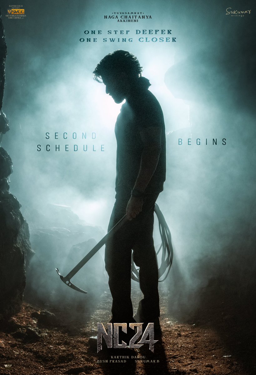 NC24 (@nc24chronicles) on Twitter photo ONE STEP DEEPER,
ONE SWING CLOSER.
YUVASAMRAT <a href="/chay_akkineni/">chaitanya akkineni</a> is back in action ❤️🔥❤️🔥
#NC24 second schedule begins!
More exciting updates soon. ONE STEP DEEPER,
ONE SWING CLOSER.
YUVASAMRAT <a href="/chay_akkineni/">chaitanya akkineni</a> is back in action ❤️🔥❤️🔥
#NC24 second schedule begins!
More exciting updates soon.