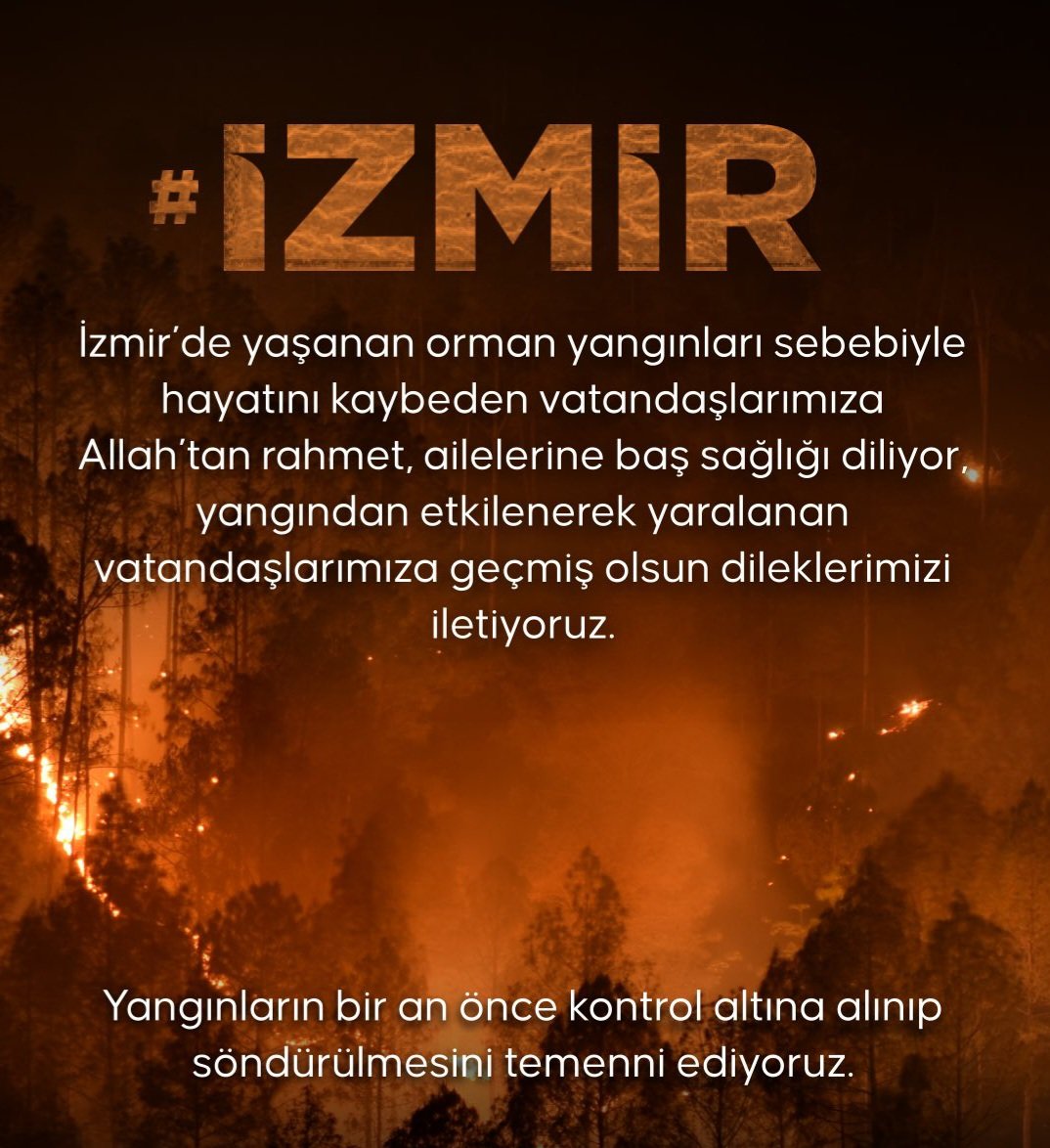 Geçmiş olsun #izmir
#EskiUzmanÇavuşlar 
#gecmisolsunizmir