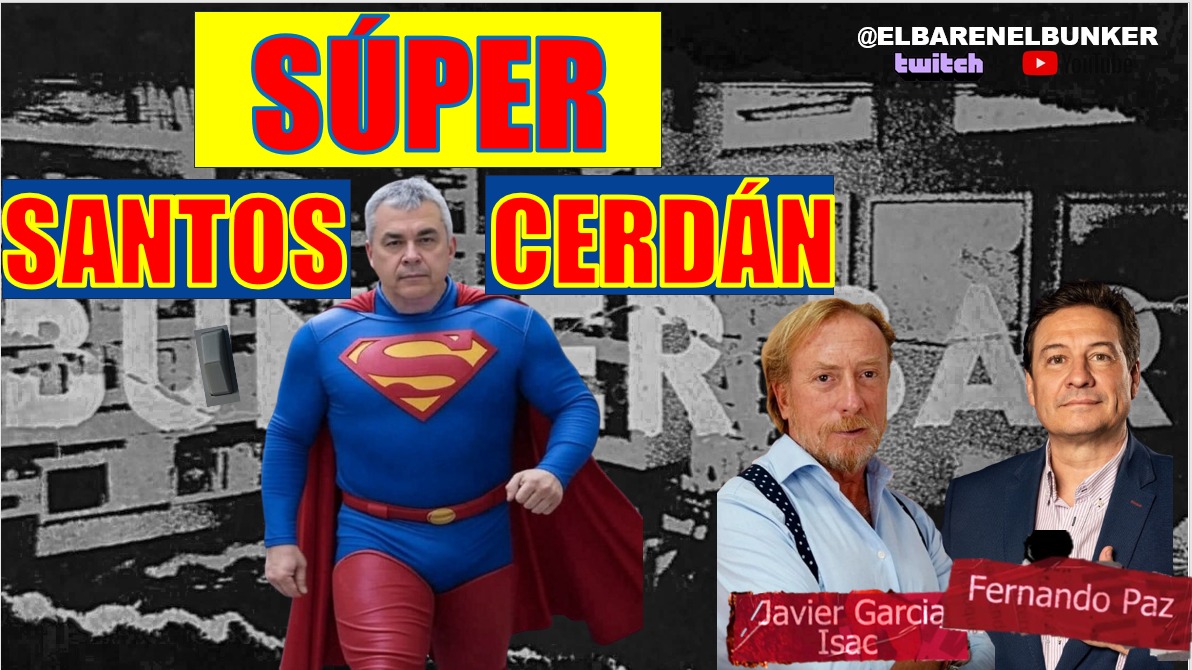Bunker Bar (@barbunker99632) on Twitter photo 🚨HOY EN EL BUNKER BAR
⏰A LAS 20HOO
✅FERNANDO PAZ
<a href="/FernandoPazDice/">Fernando Paz</a>
✅JAVIER GARCÍA ISAC
<a href="/Javiergaciaisac/">Javier García Isac</a>
🎬SÚPER SANTOS CERDÁN
🎥👇
youtu.be/hifFZELM4qg 🚨HOY EN EL BUNKER BAR
⏰A LAS 20HOO
✅FERNANDO PAZ
<a href="/FernandoPazDice/">Fernando Paz</a>
✅JAVIER GARCÍA ISAC
<a href="/Javiergaciaisac/">Javier García Isac</a>
🎬SÚPER SANTOS CERDÁN
🎥👇
youtu.be/hifFZELM4qg