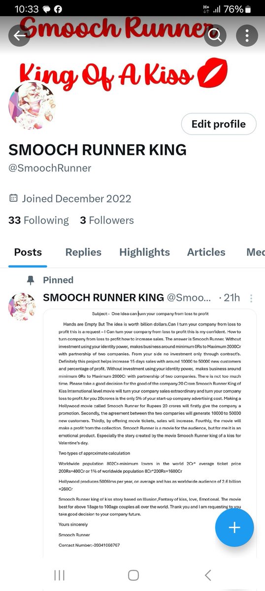 SmoochRunner's tweet photo. @kriti_kg Empty hand with Billion doller idea🔥 https://t.co/yMxVsYFrGG