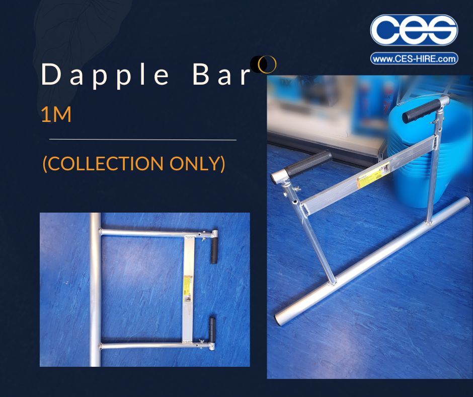 Liquid Screed Dapple Bars are ideal for seamlessly applying smooth, free-flowing floor screed systems. These bars come in four adjustable heights—750mm, 800mm, 850mm, and 900mm—making them perfect for every project 👷

* Collection-only item *