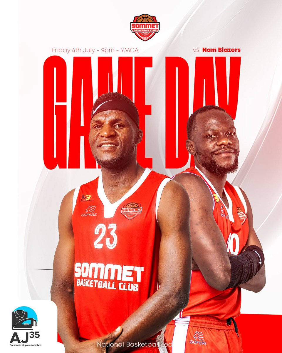 Sommet Spartans (@sommetbc) on Twitter photo GAME DAY
๐๏ธ <a href="/Namblazers/">Namuwongo Blazers</a>
๐ YMCA Wandegeya
๐ 9pm | Fri July 4
๐ <a href="/NblFuba/">National Basketball League</a>
#SpiritOfAWarrior GAME DAY
๐๏ธ <a href="/Namblazers/">Namuwongo Blazers</a>
๐ YMCA Wandegeya
๐ 9pm | Fri July 4
๐ <a href="/NblFuba/">National Basketball League</a>
#SpiritOfAWarrior