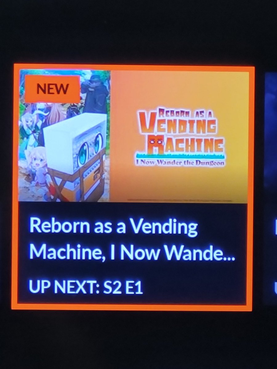 AutumnsAlt77's tweet image. NO FUCKING WAY the vending machine isekai got a season two???