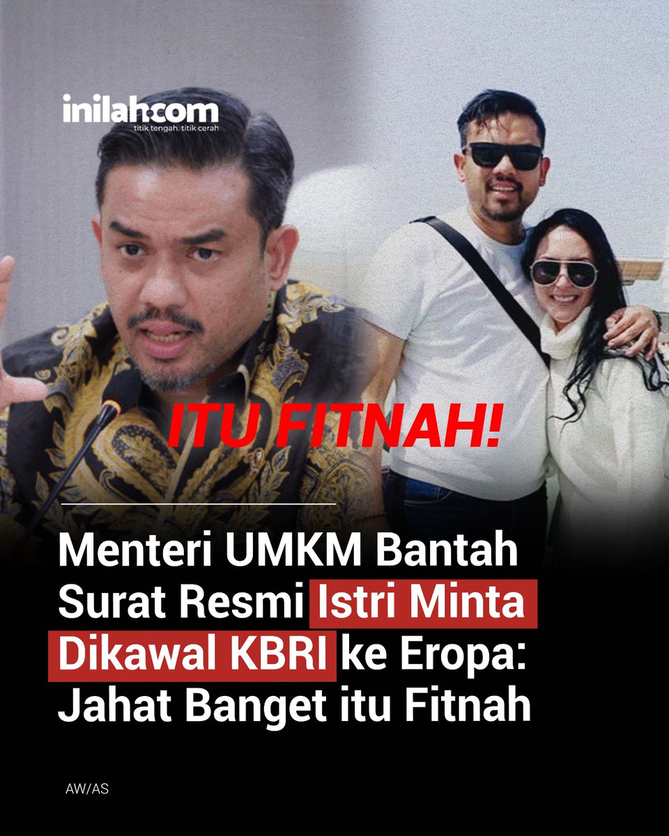 Dibantah guys...
Katanya fitnah