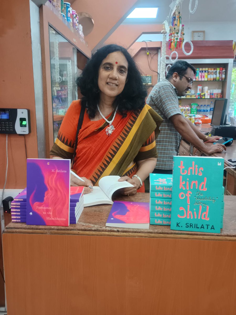Westland Books (@westlandbooks) on Twitter photo We loved meeting readers and booksellers in #Chennai with <a href="/SrilataKrishnan/">K. Srilata</a>.
Footnotes to the Mahabharata is now available in bookstores and online. We loved meeting readers and booksellers in #Chennai with <a href="/SrilataKrishnan/">K. Srilata</a>.
Footnotes to the Mahabharata is now available in bookstores and online.