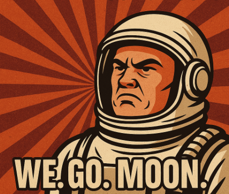 WeGoMoonCoin's tweet photo. We don’t sell early.
We don’t flinch at dips.
We don’t chase hype — we create it.
#WeGoMoon #CryptoTease #MemeCoinAlert #DegenWatch https://t.co/dand5mmNbh