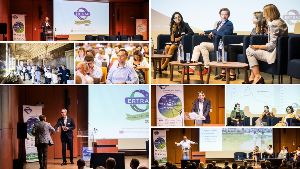 ERTRAC_EU's tweet image. A big thank you to all who joined our #ERTRAC Annual Conference 2025 in Brussels! 🚛🚶♀️🚲
Together, we are shaping priorities for #FP10 #RoadTransport research (2028–2035).
📥 Access presentations and photo gallery: bit.ly/4lkQDZq
#EUTransportResearch #ERTRAC2025