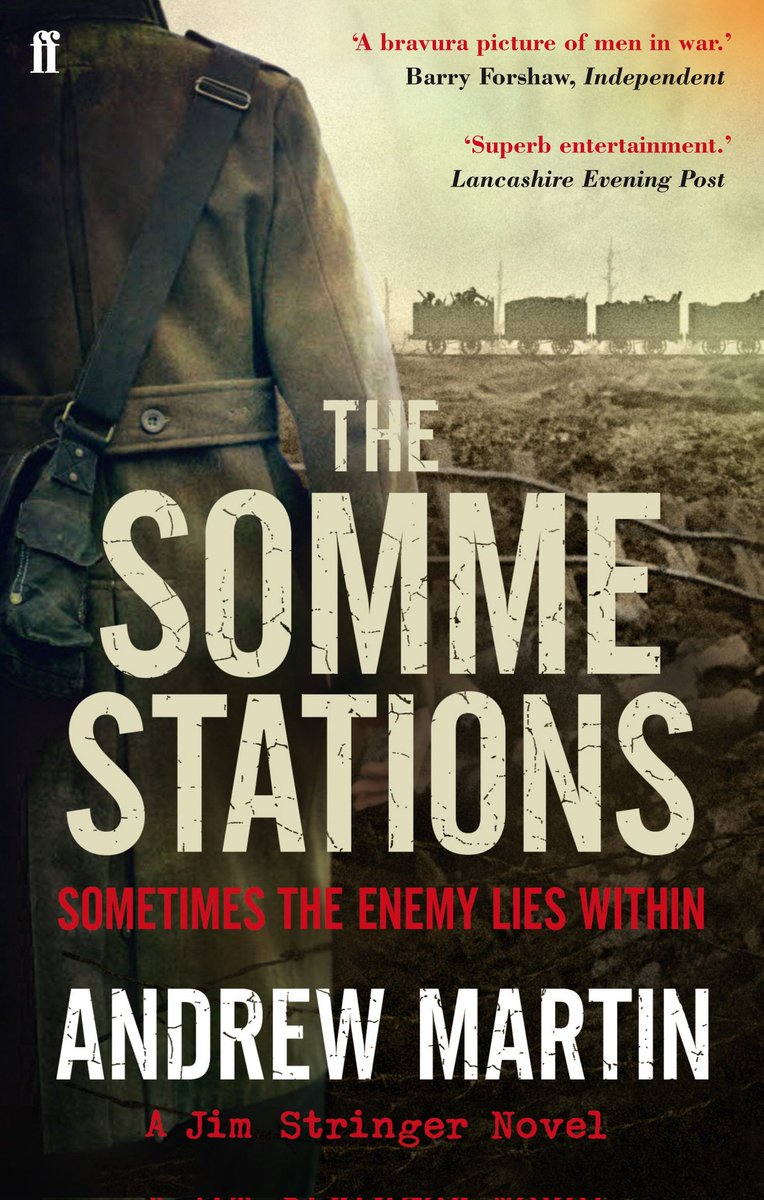 studog66's tweet image. Just read The Somme Stations by Andrew Martin. Another Jim Stringer novel. Found this book very evocative for some reason. Set amongst the carnage of the Western front.
#Fiction #historical #Crime #WWI #Somme