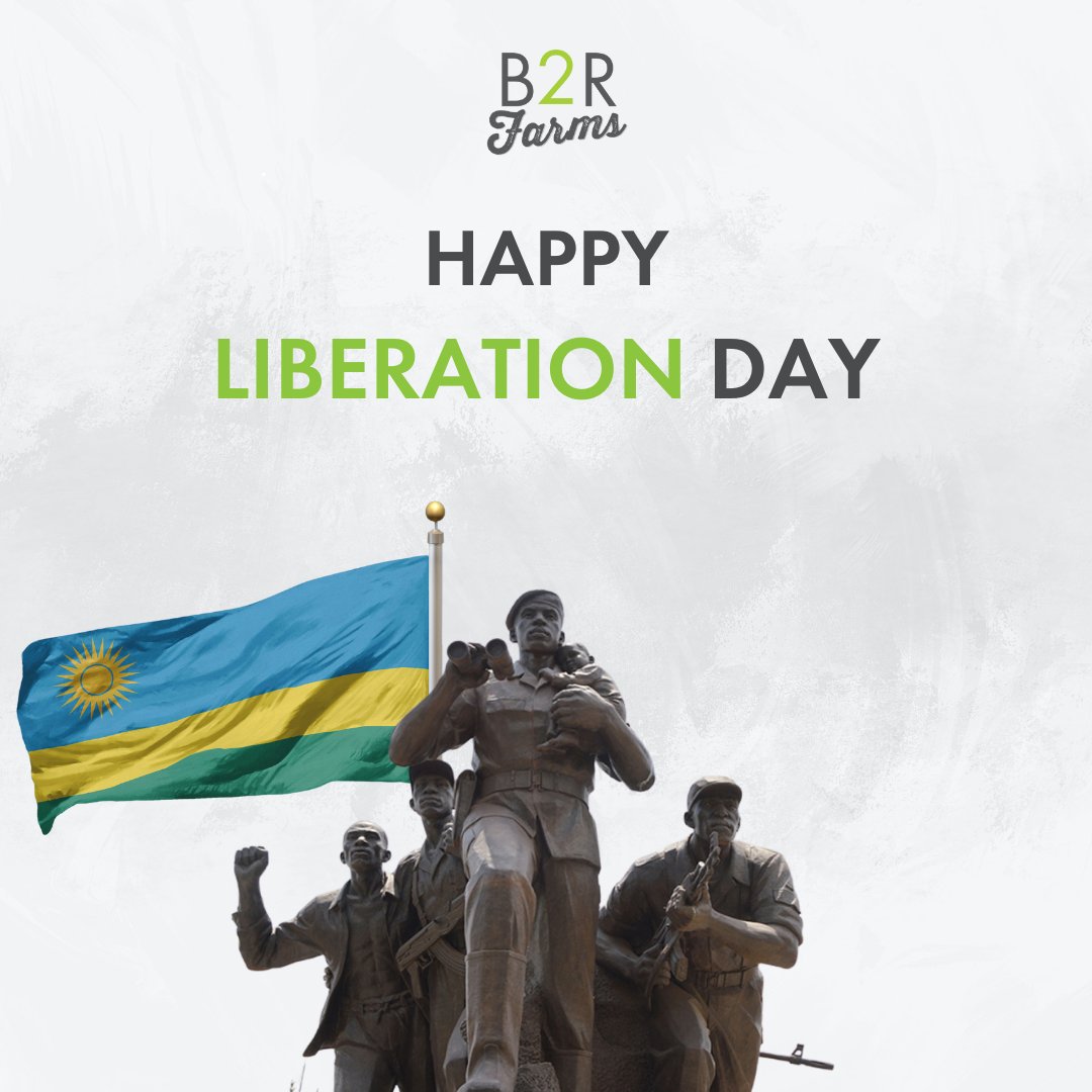 Happy Liberation Day, Rwanda! 🇷🇼

We’re eternally grateful for the sacrifice of the brave men and women who liberated our country. #Kwibohora31
