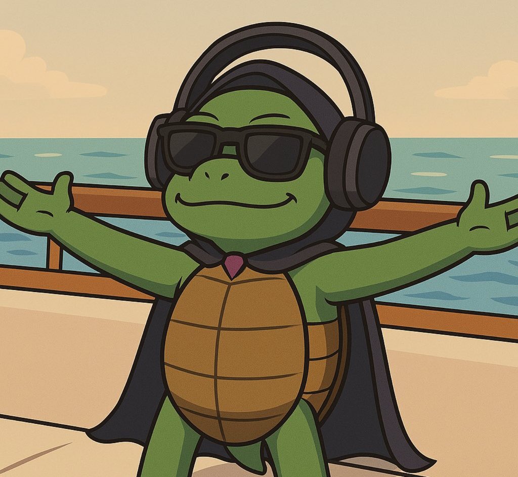 deemah_x_crypt's tweet photo. Slow and steady... builds serious bags.
@TurtleClubHouse is not hype. It’s strategy.
Join the club where DeFi earns smarter.
🐢 #SmartDeFi #TurtleClub #LPLife https://t.co/OiD1m73tqI