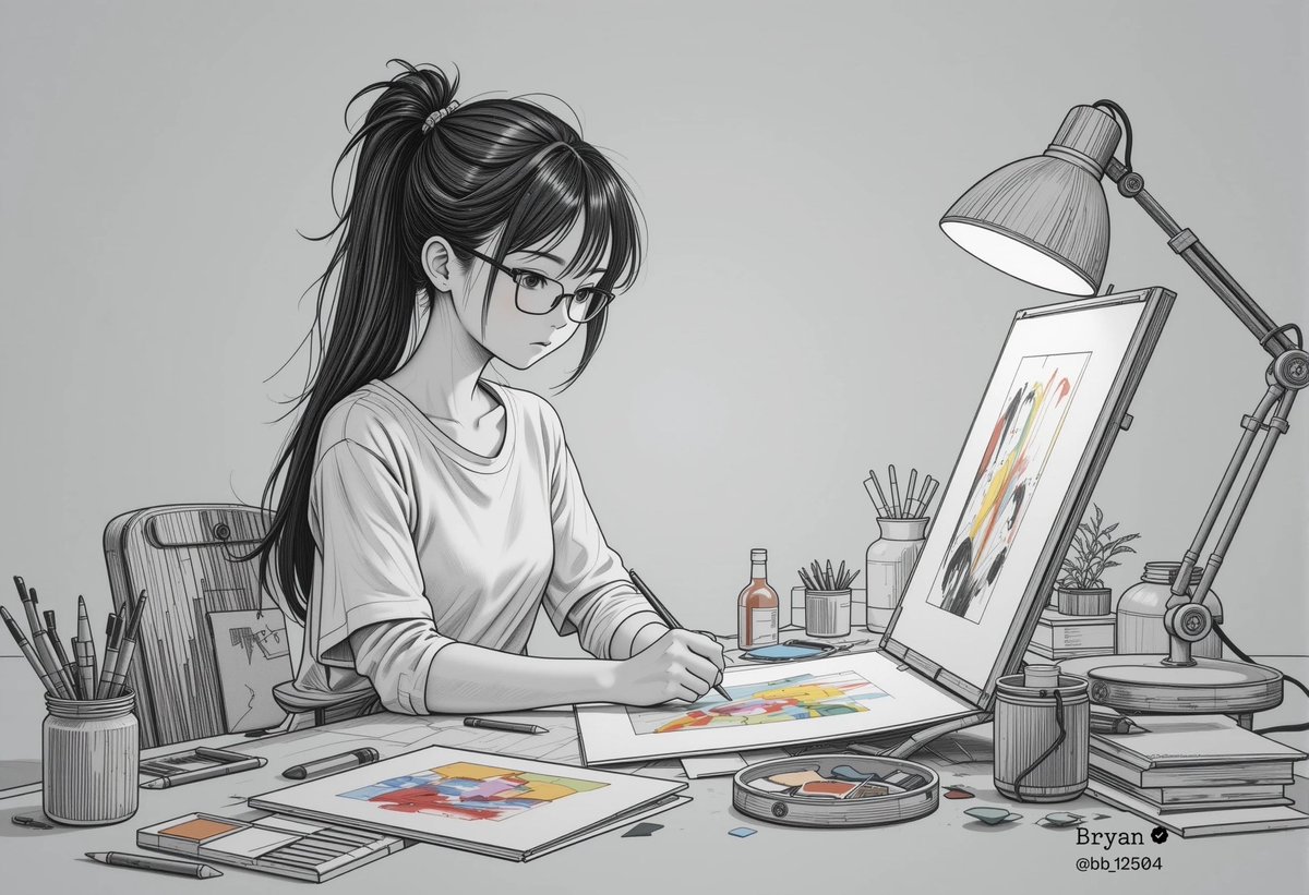 #PicLumen #ArtChallenge: Anime Girl