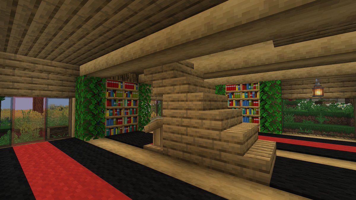 hobocra's tweet photo. AdoraBuild: Structuresにより生成された
オークハウスラージ
オークの木で作られた3階建ての大きな建物
外側の壁にはガラスがふんだんに使われており本棚が多数ある
住居とは違った感じ
MOD製作者からのメッセージやマネキンが置いてある
#minecraft #mod #adorabuildstructures #構造物 https://t.co/bl6lw3oPV4