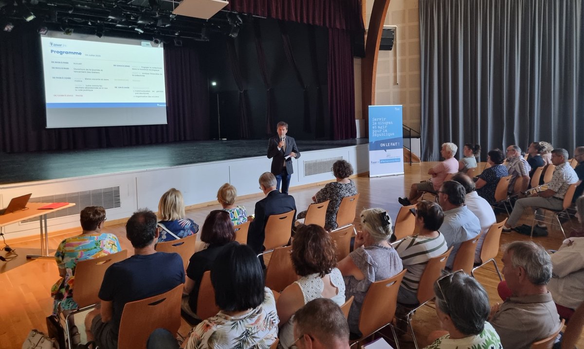 Ludovic Rochette (@ludovicrochette) on Twitter photo Ateliers de fin de mandat à Saint Apollinaire organisés par l’AMF21 avec le soutien de <a href="/Mairie2000/">Mairie 2000</a> . Une initiative unique en France.
Un grand merci à la commune de Saint-Apollinaire et à son maire Jean-françois Dodet, pour leur accueil !
<a href="/Maires_deFrance/">Maires de France</a> <a href="/l_amf/">AMF | Association des maires de France</a> <a href="/PresidentAmf/">Président de L’AMF</a> Ateliers de fin de mandat à Saint Apollinaire organisés par l’AMF21 avec le soutien de <a href="/Mairie2000/">Mairie 2000</a> . Une initiative unique en France.
Un grand merci à la commune de Saint-Apollinaire et à son maire Jean-françois Dodet, pour leur accueil !
<a href="/Maires_deFrance/">Maires de France</a> <a href="/l_amf/">AMF | Association des maires de France</a> <a href="/PresidentAmf/">Président de L’AMF</a>