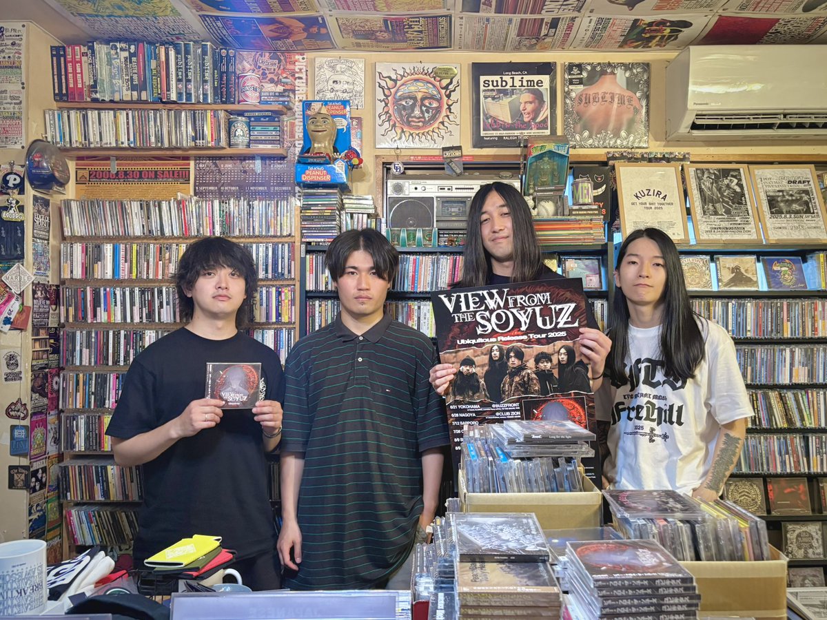 ライブ最っ高でした！

View From The Soyuz
CD2種取扱中💿

picturemouse.theshop.jp/items/109811699
フルアルバム💿 Ubiquitous

picturemouse.theshop.jp/items/111942461
23年EP💿 the last chapter