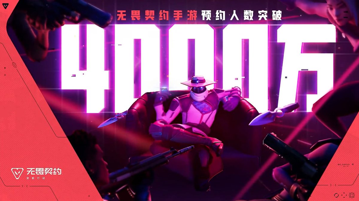 hesketh2 (@subzidite2) on Twitter photo VALORANT MOBILE HITS "40 MILLION" PRE REGISTERS IN CHINA
Absolutely unprecedented numbers, Riot & Tencent might have struck gold
CODM in China went as far as 50 Mil. Pre-reg, Both surely has higher Pre-reg than <a href="/wildrift/">League of Legends: Wild Rift</a> which was only known around 20-30M VALORANT MOBILE HITS "40 MILLION" PRE REGISTERS IN CHINA
Absolutely unprecedented numbers, Riot & Tencent might have struck gold
CODM in China went as far as 50 Mil. Pre-reg, Both surely has higher Pre-reg than <a href="/wildrift/">League of Legends: Wild Rift</a> which was only known around 20-30M