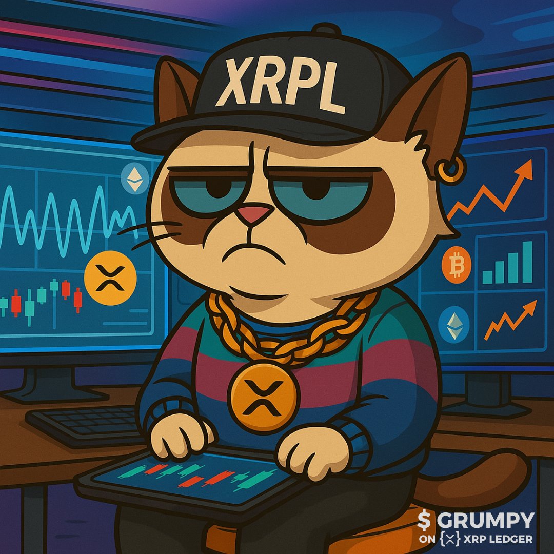 grumpy_xrpl's tweet photo. Friday morning.
Grumpy’s in silent mode — the candles do the talking.
While the market tries to distract, he stays locked in.
No emotions. Just charts.
That’s how you survive the chaos.
$XRP isn’t just an asset — it’s a philosophy.
#XRPL #XRPArmy #CryptoLife #GrumpyOnChain #CryptoNews