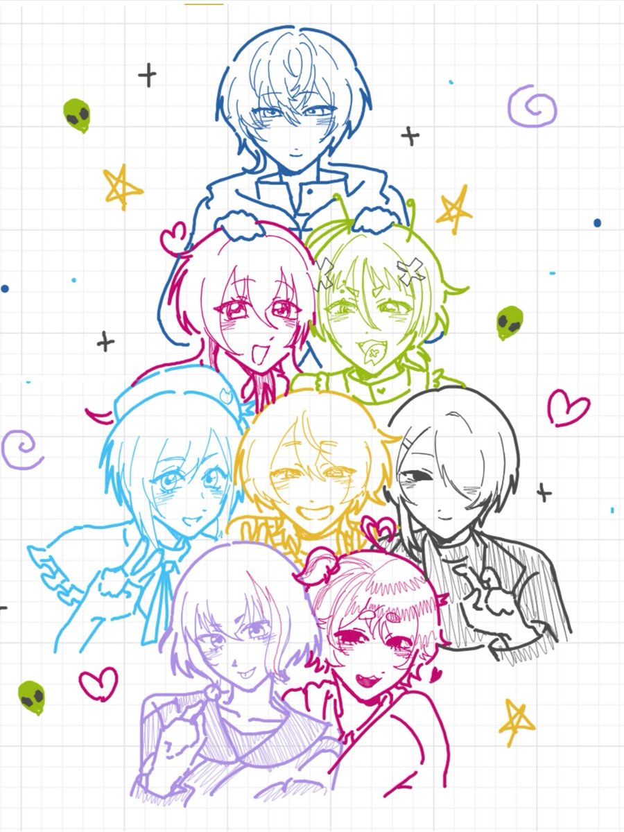 👽  HAPPY 1 YEAR ANNI  💗
             ALIENOOMFS
I LOVE YALL SO MUCH 😢😢😢