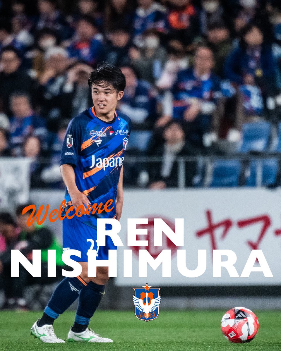 ALB_S_FC's tweet image. We are pleased to announce that Ren Nishimura will be joining Albirex Niigata FC (S) on loan from V-Varen Nagasaki for the 2025–26 season.
Profile and Comments
albirex.com.sg/en/news/44361/
#albirex #albirex_s