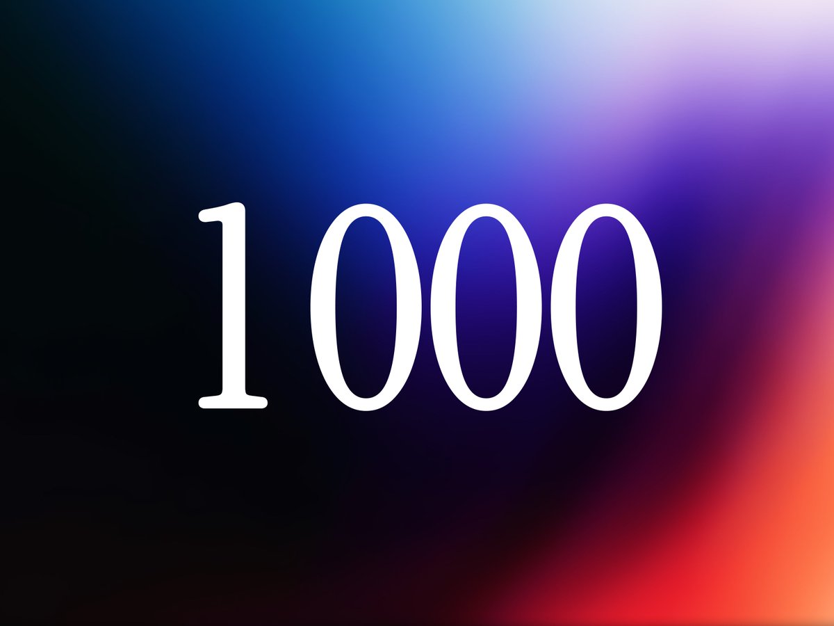 natan_works's tweet image. It was a long journey to get 1 000 followers 🎉
I'm glad you enjoy my content 🙏
0-100 → 10 days
100-500 → 20 days
500-1000 → 6 months😅 (I had a break)
Last but not least, I wanna thank me 😇🎵