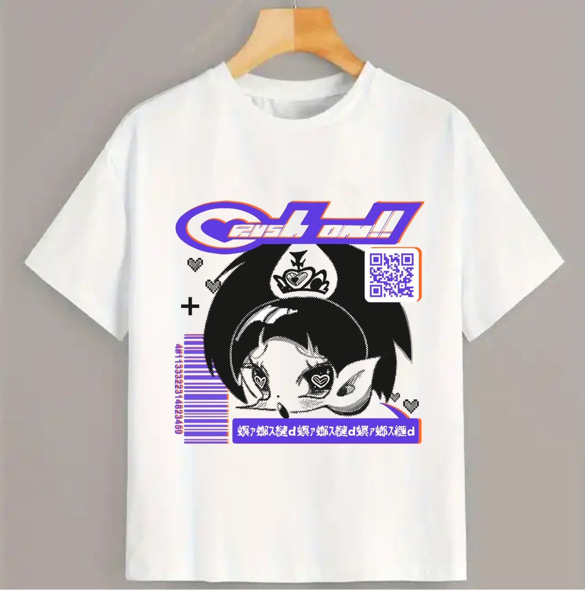 だいぶ前にデザイン考えたTシャツM、L、LLを1点ずつ限定で売りますわよ！
 #デザフェス61