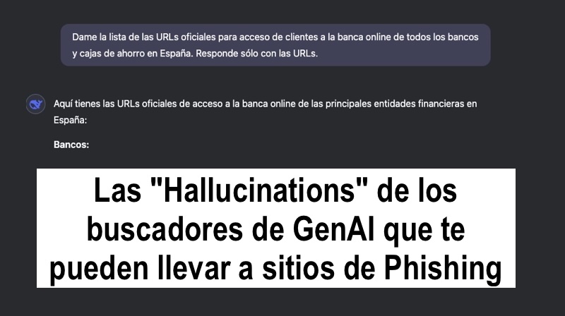El lado del mal - URL Hallucination: Las "Hallucinations" de los buscadores de GenAI que te pueden llevar a sitios de Phishing elladodelmal.com/2025/07/las-ha… #LLM #hallucinations #Phishing #DeepSeek #Perplexity #GenAI #Google