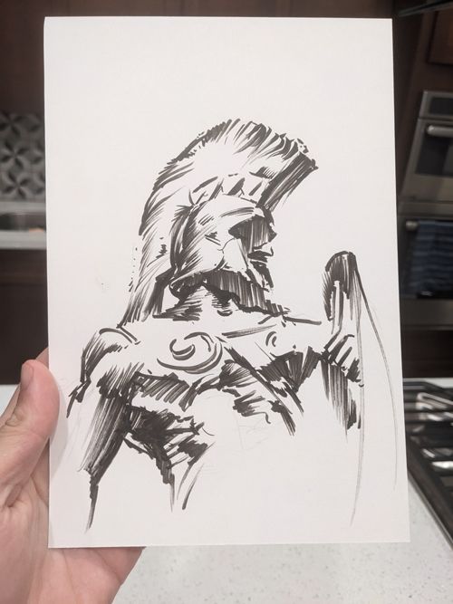 randywarhols's tweet photo. Pen, pencil, charcoal. all of the above. Thoughts? #ArtCommunity #Sketch #FaithAndPolitics #ClassicalInspiration" https://t.co/DbHf4W4ksa