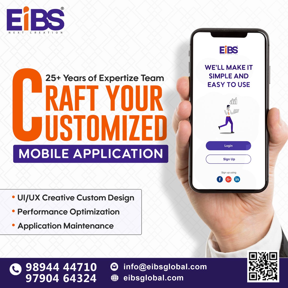 EIBS_Global's tweet photo. 🚀 Bring Your App Idea to Life with EiBS!
📞 Call: 98944 44710 | 97904 64324
#EiBS #EiBSNextCreation #EiBSGlobal #MobileAppDevelopment #CustomAppSolutions #AppDesignExperts #UIUXDesign #MobileInnovation #AppPerformance #TechSolutions #AppMaintenance #MobileAppExperts https://t.co/v9TfIvmbTG