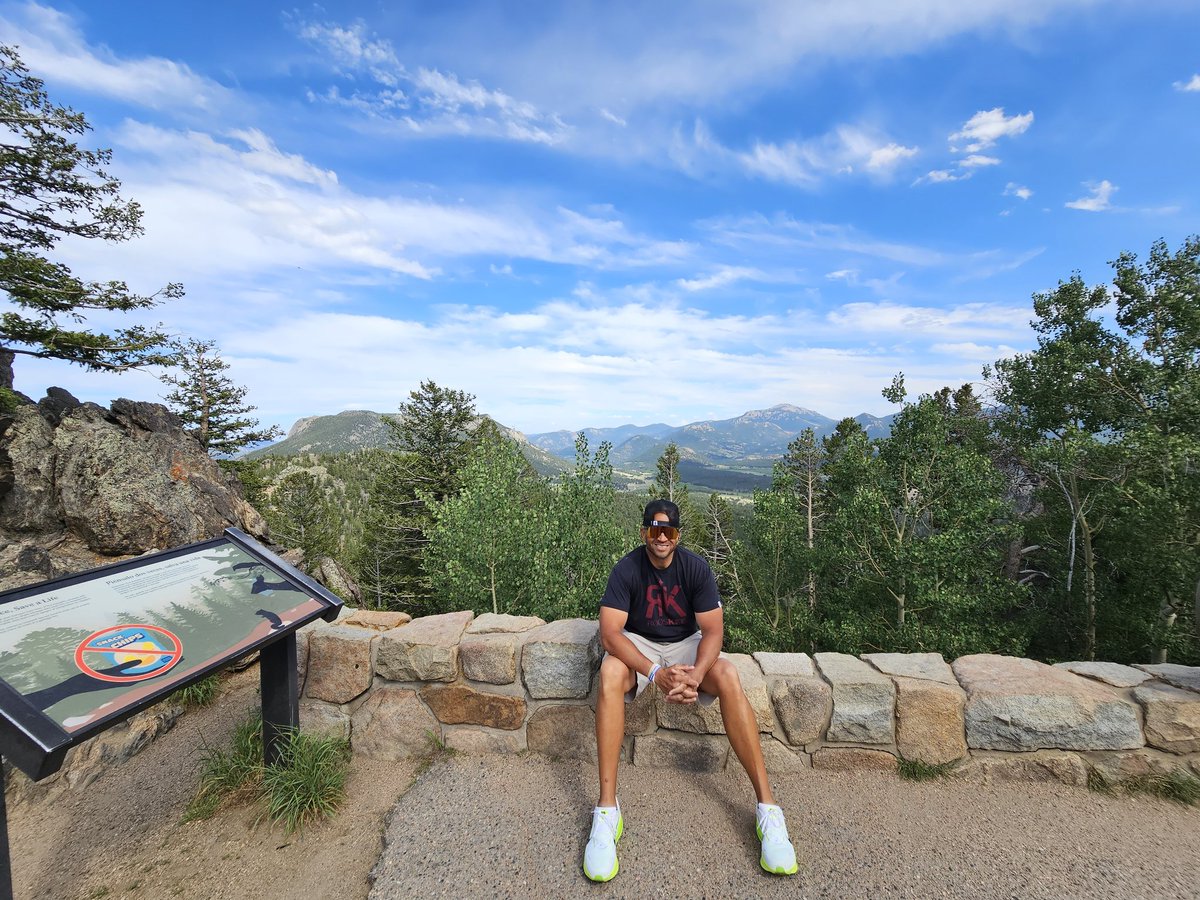 "Umm yeah... we're in the Rockies!"