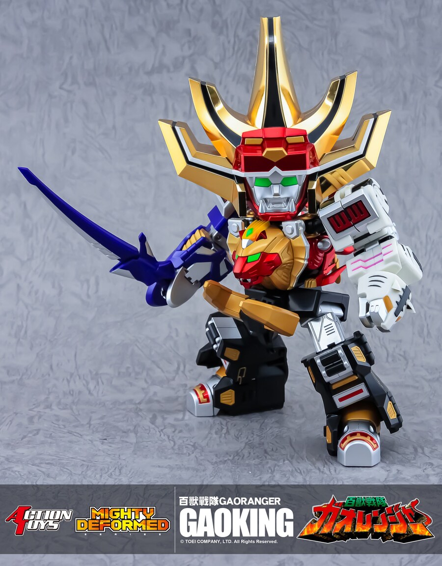 Action Toys Mighty Deformed Gaoranger - Gaoking アクショントイズ