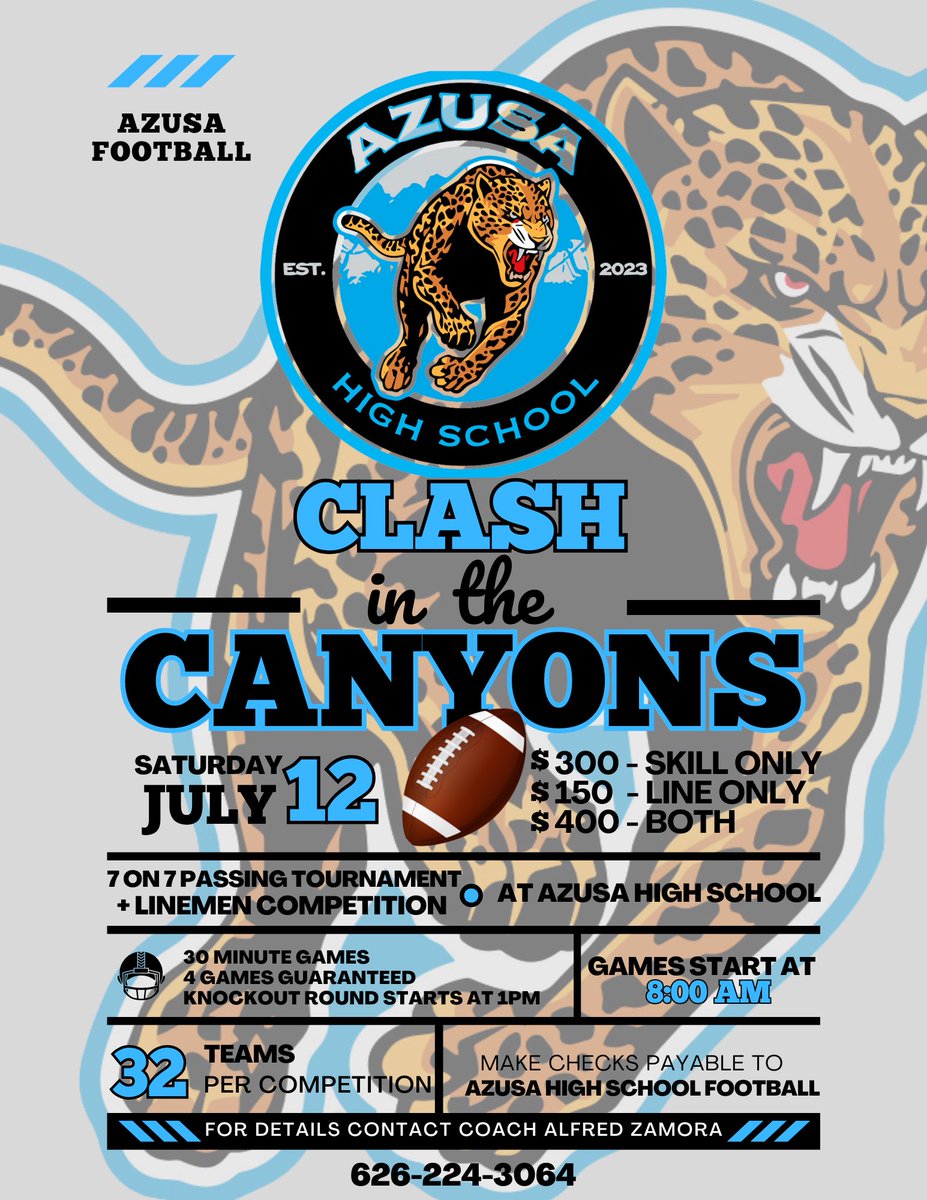 Tim Peterson (@tspeterson40) on Twitter photo Azusa Clash in the Canyons Set for July 12 | MidValleySports.Com <a href="/coachmark_48/">Mark the Shark</a> <a href="/dbarker44/">Duane Barker</a> <a href="/MrGoingGonzo/">Alejandro A. Gonzalez</a> <a href="/Jrwhit711/">Rich Whittington</a> <a href="/__zamora___/">Alfred Zamora</a> <a href="/JMMediStatMike/">Michael Victor</a> <a href="/RealBigGeorge_5/">George L Hernandez 💭</a> <a href="/JamesBrock1350/">James_Brock</a> <a href="/chriscfore/">Chris Fore</a> Azusa Clash in the Canyons Set for July 12 | MidValleySports.Com <a href="/coachmark_48/">Mark the Shark</a> <a href="/dbarker44/">Duane Barker</a> <a href="/MrGoingGonzo/">Alejandro A. Gonzalez</a> <a href="/Jrwhit711/">Rich Whittington</a> <a href="/__zamora___/">Alfred Zamora</a> <a href="/JMMediStatMike/">Michael Victor</a> <a href="/RealBigGeorge_5/">George L Hernandez 💭</a> <a href="/JamesBrock1350/">James_Brock</a> <a href="/chriscfore/">Chris Fore</a>