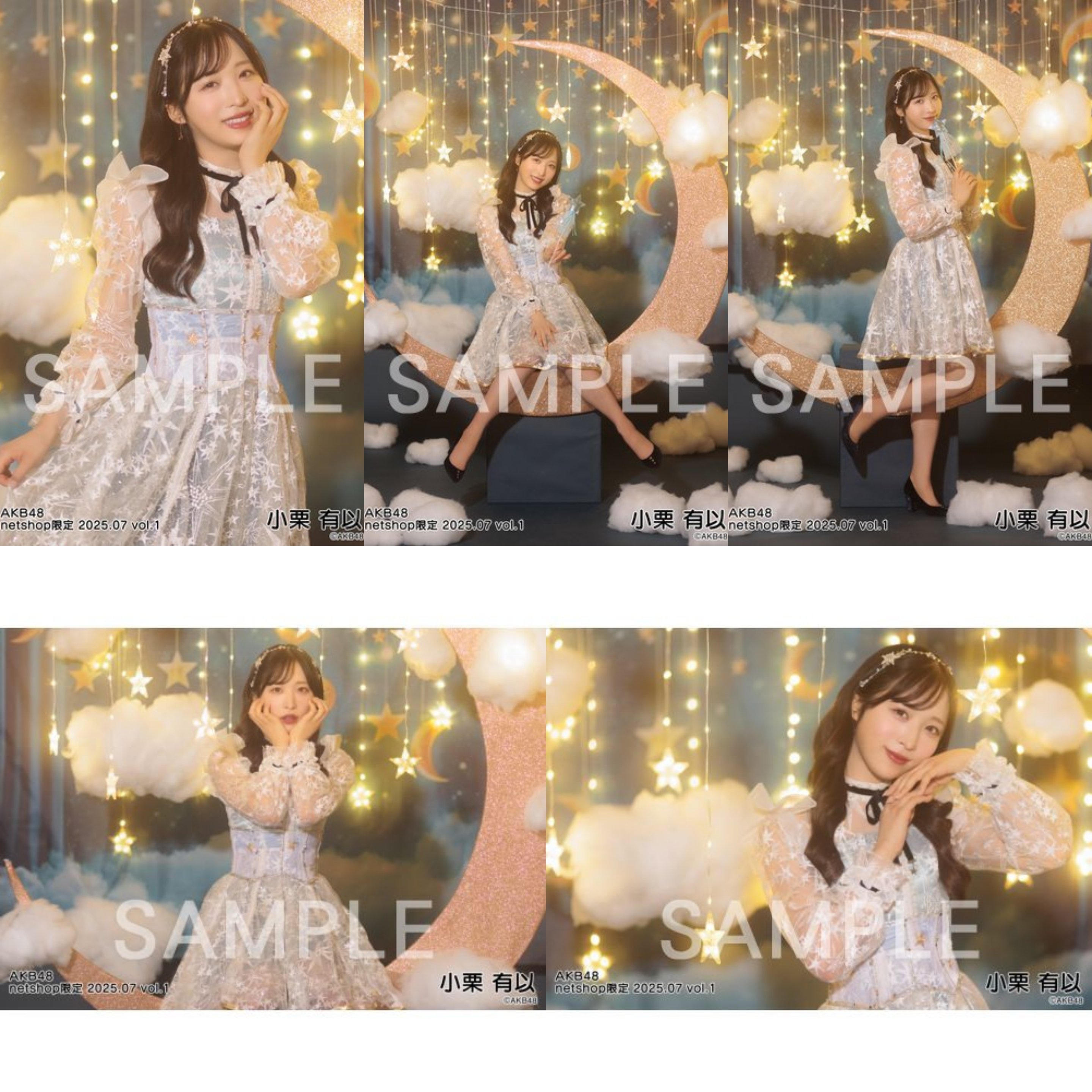 予約商品】AKB48 2025年4月度 net shop限定個別生写真5枚セット