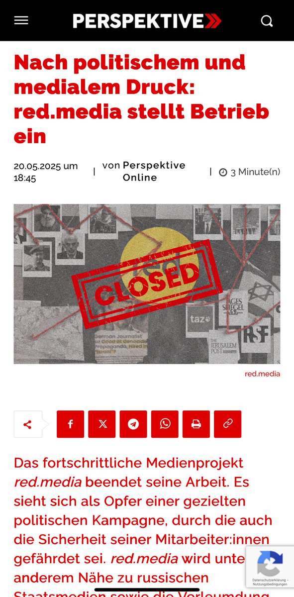 Soviel zur Pressefreiheit in der EU! Der hochschwangeren Frau des Chefs wurde sogar die Krankenversicherung gekündigt!!