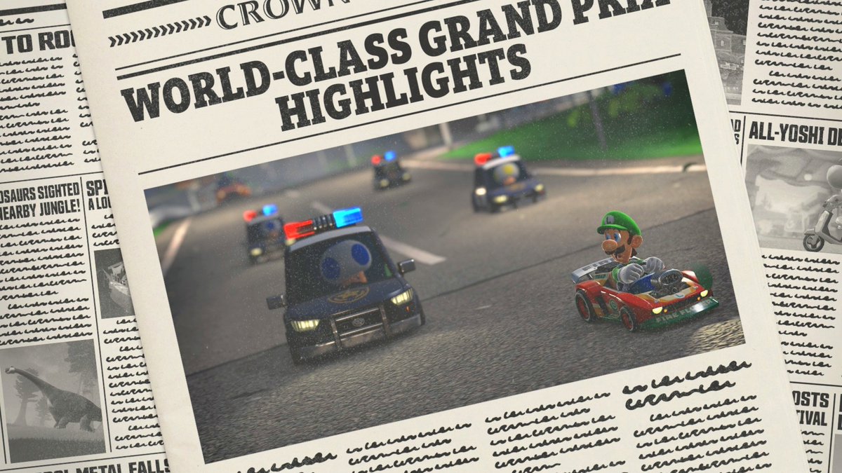 #gxshowcase <a href="/GameXplain/">GameXplain</a> "Luigi got the Need for Speed"